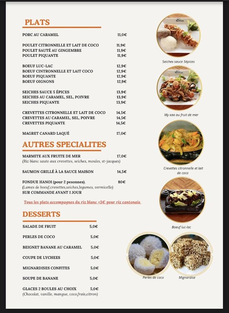 Hanoi Bistro - Menu Image 3